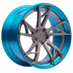 ZP.FORGED 14 Deep Concave | Gunmetal / Atlantis Blue Lip